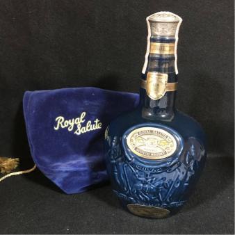 ROYAL 【未開封】ROYAL SALUTE 21年 ブルー ローヤルサルートスコッチ