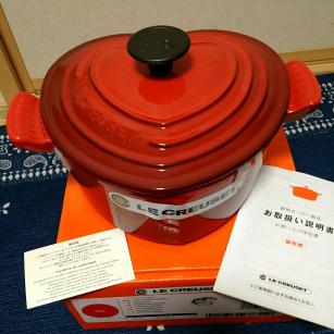 ルクルーゼ(Le ル・クルーゼ ココットダムール 18㎝ チェリーレッド