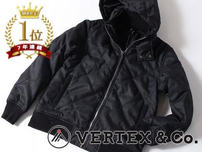 【激安大特価，送料無料】 秋冬 VERTEX&Co. 大きいサイズ：2L フード脱着可能 ヘリンボーン ウール調 中綿キルト ジャケット 黒 バーテックス / V3705(XLサイズ以上)｜売買されたオークション情報、yahooの商品情報をアー XLサイズ以上