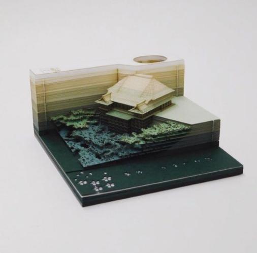 OMOSHIROI BLOCK SHAPE ブロックメモ Kyoto - 凛 - RIN 清水寺