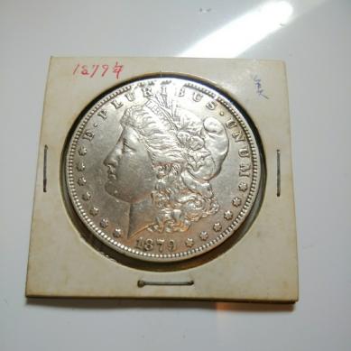 1879年 銀貨 モルガンダラー銀貨 イーグル コレクション ミントマークO