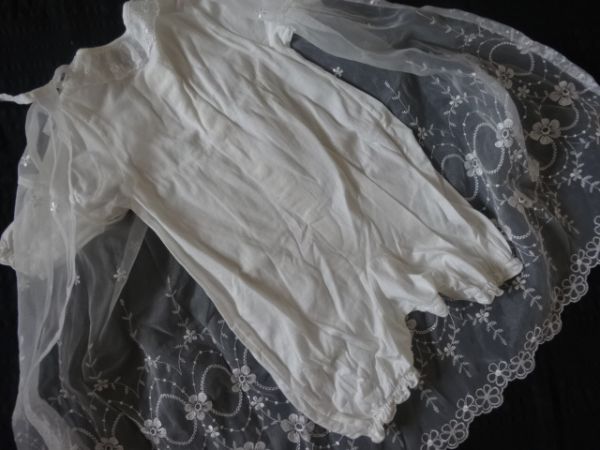 Fc22新生児 ベビー 50 60 お祝い 祝着 お宮参り ケープ ベビードレス セレモニードレス カバーオール 白 オーガンジー 60 64cm 以下 売買されたオークション情報 Yahooの商品情報をアーカイブ公開 オークファン Aucfan Com