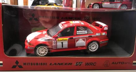 オートアート 1⁄18 WRC 三菱 ランサー ミニカー ランサー