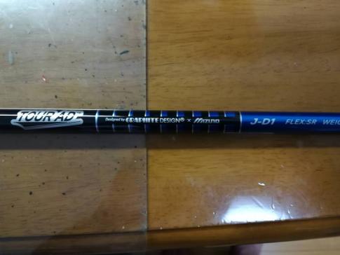 美品 ツアーAD J-D1 ミズノ スリーブ 付 シャフト SR 1W TOUR AD MP TYPE 1 2 JPX 900 850 ドライバー