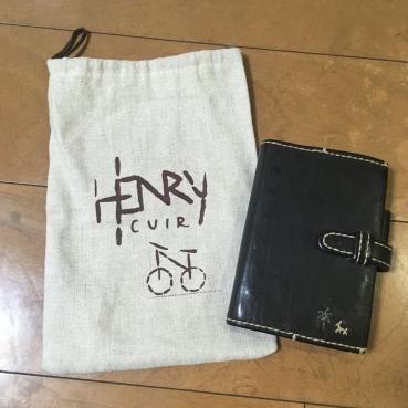 CUIR 手帳カバー オンラインストア人気商品 HENRY アンリー 新品・未 