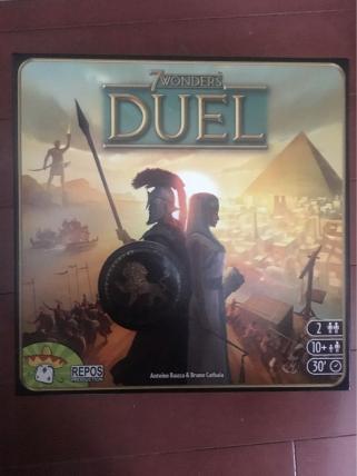 中古ボードゲーム 世界の七不思議デュエル (7 Wonders: Duel) 多言語版