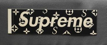 Supreme モノグラム ルイヴィトン ボックスロゴ ステッカー ,supreme