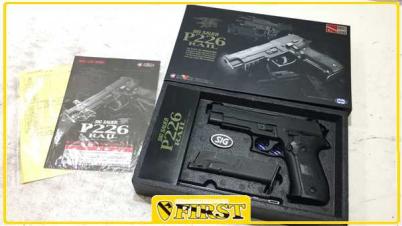 ミリタリー マルイ SIG P226R カスタム 予備マグ付き 美品