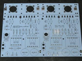 SRPP RIAAフォノイコライザー基板 + LCR型 公式通販 主要実装部品 改良
