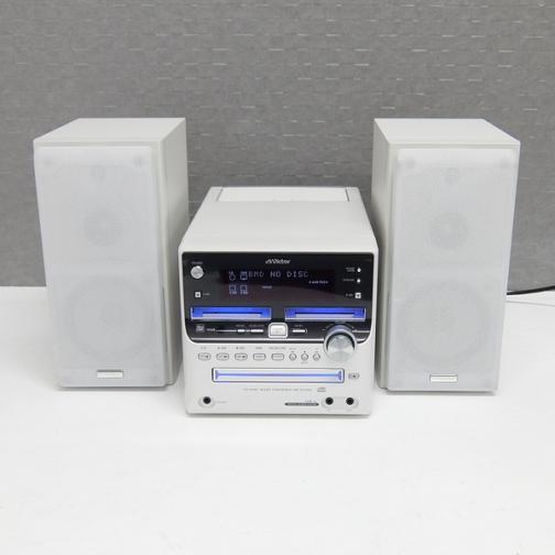 Victor（JVC） JVC UX-W500 マイクロコンポーネントMDシステム（CD