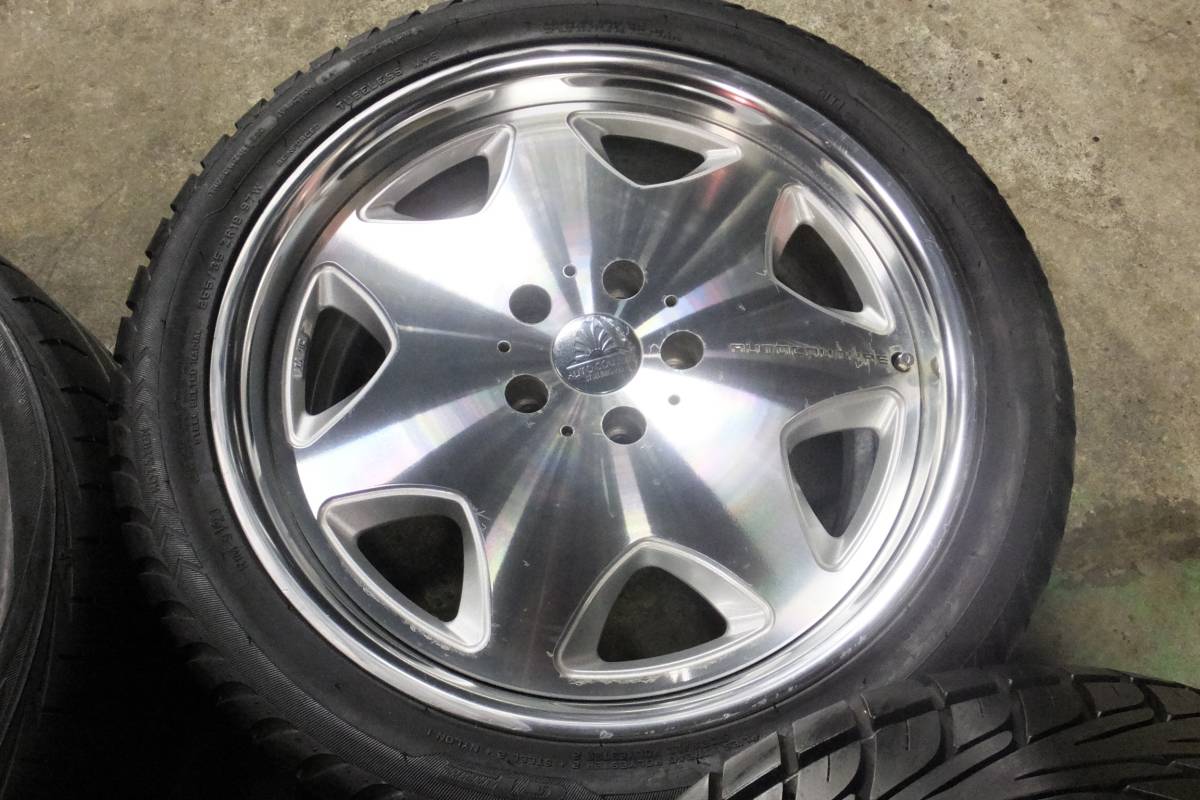 オートクチュール ディッシュ☆8J+37☆245/40R18 265/35R18☆アリスト