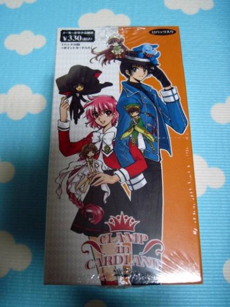 clamp in cardland Vol.2 ブースターパック　未開封 購入本物 CLAMP in CARDLAND□ブースター vol.2 TCG BOX 未開封 【公式