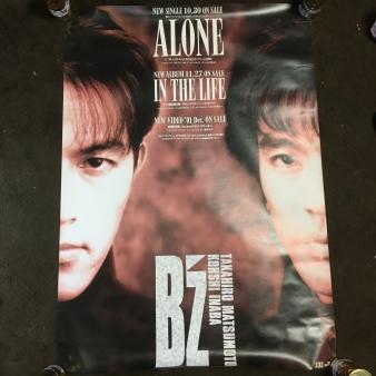 希少品 B'z ALONE ポスター