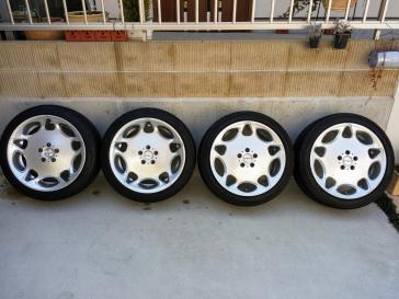 LUFTBAHN ルフトバーン DR5 19インチ 8J 9J 114.3 5H タイヤセット