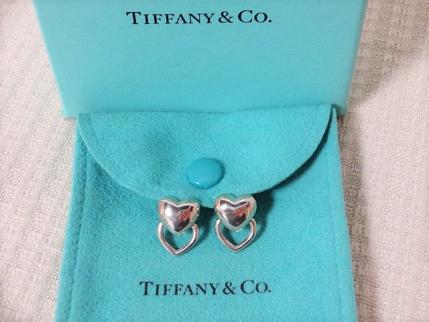 ♪TIFFANY＆Co ティファニー SV925 ハートピアス ティファニー TIFFANY