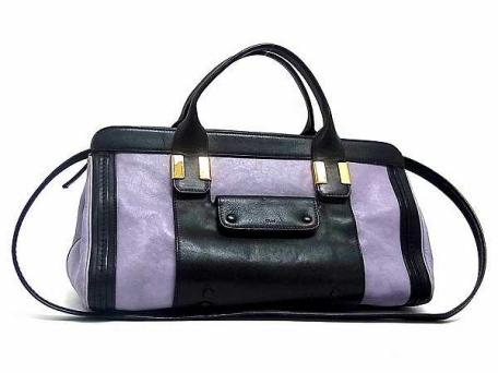 1円 □極美品□ Chloe クロエ アリス レザー ハンドバッグ