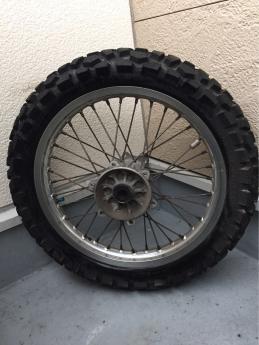 klx250 純正リアホイール