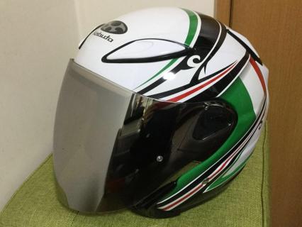USEDヘルメット◇イタリアンカラー・オープンフェイス(ジェット 