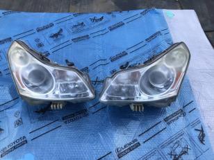 V36 セダン 純正 HID ヘッドライト 左右 セット koito 100-63864