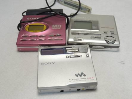 SONY MDウォークマン 3台 ☆MD ウォークマン パナソニック SONY 3台セット