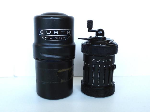 1S3003-60久61785 CURTA クルタ 計算機 TYPE1 タイプ1 手回し計算機