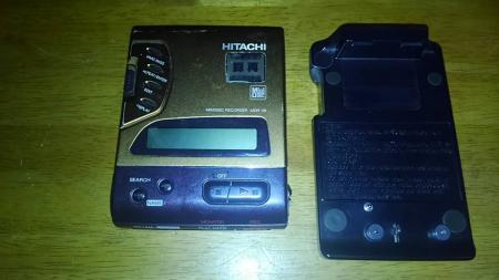 驚きの破格値，本物保証 ＨＩＴＡＣＨＩ ポータブルＭＤレコーダー ＭＤＲ-20 単3電池 6本使用 ジャンク(録音、再生)｜売買されたオークション情報、yahooの商品情報をアーカイブ公開 - オークファン 録音、再生