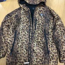 アディダス adidas パーカー レオパード ヒョウ柄 ロゴ adidas