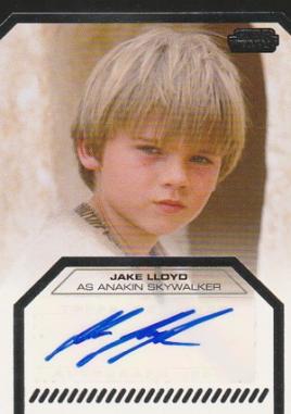 スターウォーズ アナキンスカイウォーカー 直筆サイン スターウォーズ