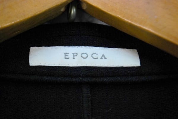 エポカ ジャケット 40 レディース 美品 黒 EPOCA