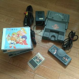 PCエンジン】本体 コアグラフィックス2 ソフト11点セット - コア