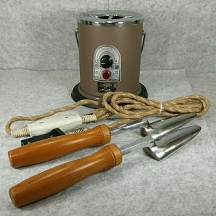 タキイ 和裁鏝 和裁用コテ2丁 タキイ電化鏝 アイロン 和裁 2丁立