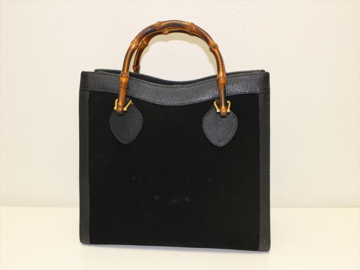正規【グッチ GUCCI】ハンドバッグ レディース鞄 竹/バンブー 本革 