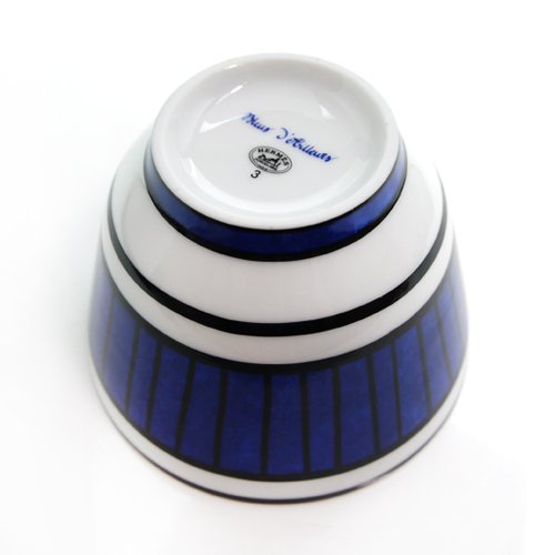 エルメス HERMES ブルーダイユール Blue D'ailleurs ラージボウル N°3
