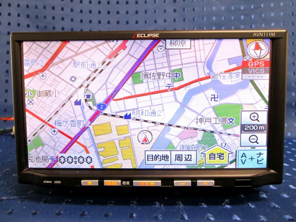 イクリプス メモリーナビ AVN111M ECLIPSE AVN ☆ ワンセグ 7型