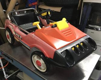 昭和レトロペダルカー 昭和レトロ サンコー ペダルカー BENZ 長期保管