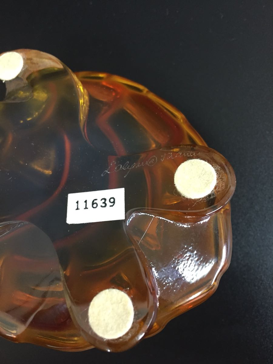 LALIQUE ラリック オブジェ 亀 カメ アンティーク 工芸品 アンティーク