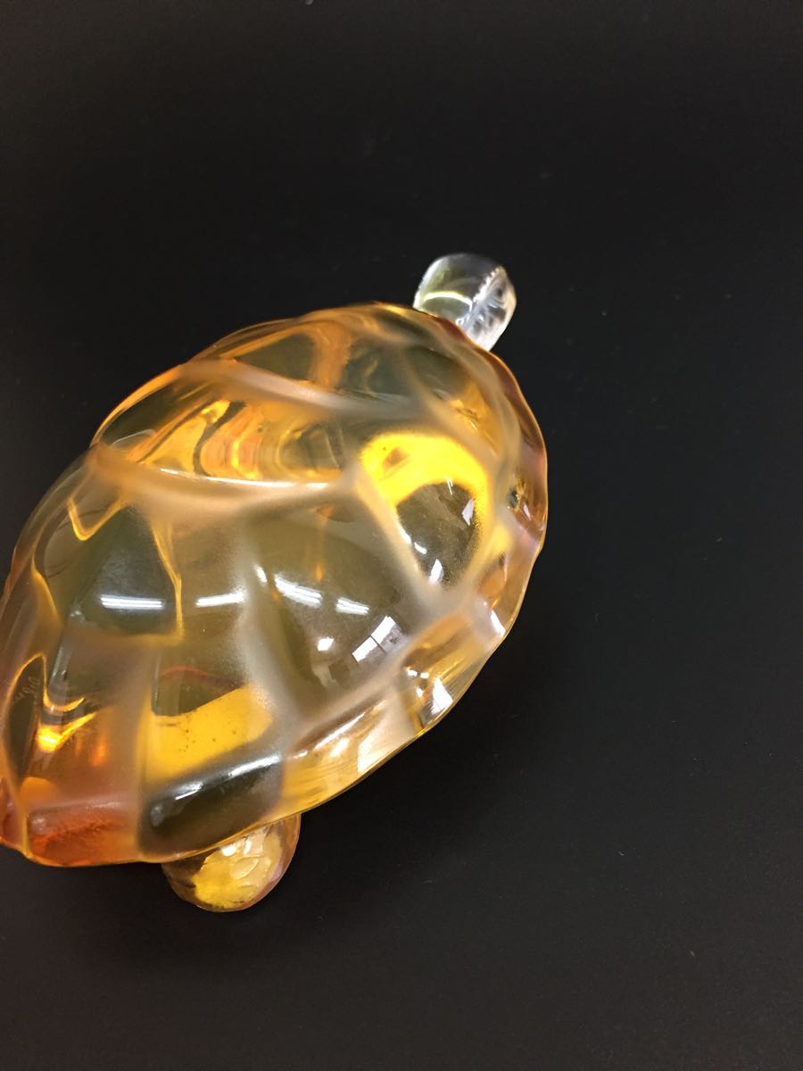 LALIQUE ラリック オブジェ 亀 カメ アンティーク 工芸品 アンティーク