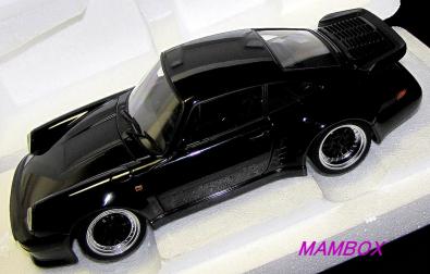 【SALE】AU☆1/18 78156 ポルシェ911(930) ターボ 『湾岸ミッドナイト』ブラックバード PORSCHE 911(930) TURBO WANGAN MIDNIGH