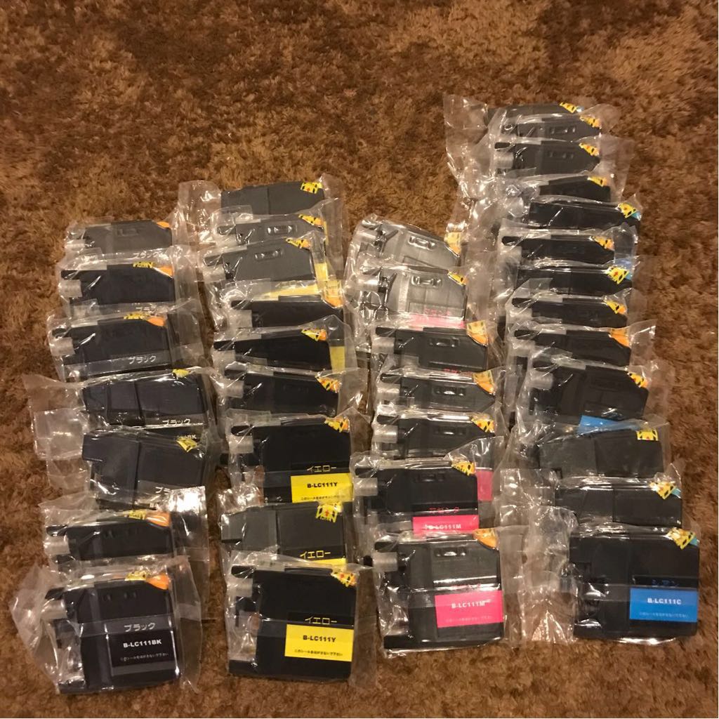 未開封】ブラザー brother 互換インク LC111 4色 大量出品 LC111-4PK
