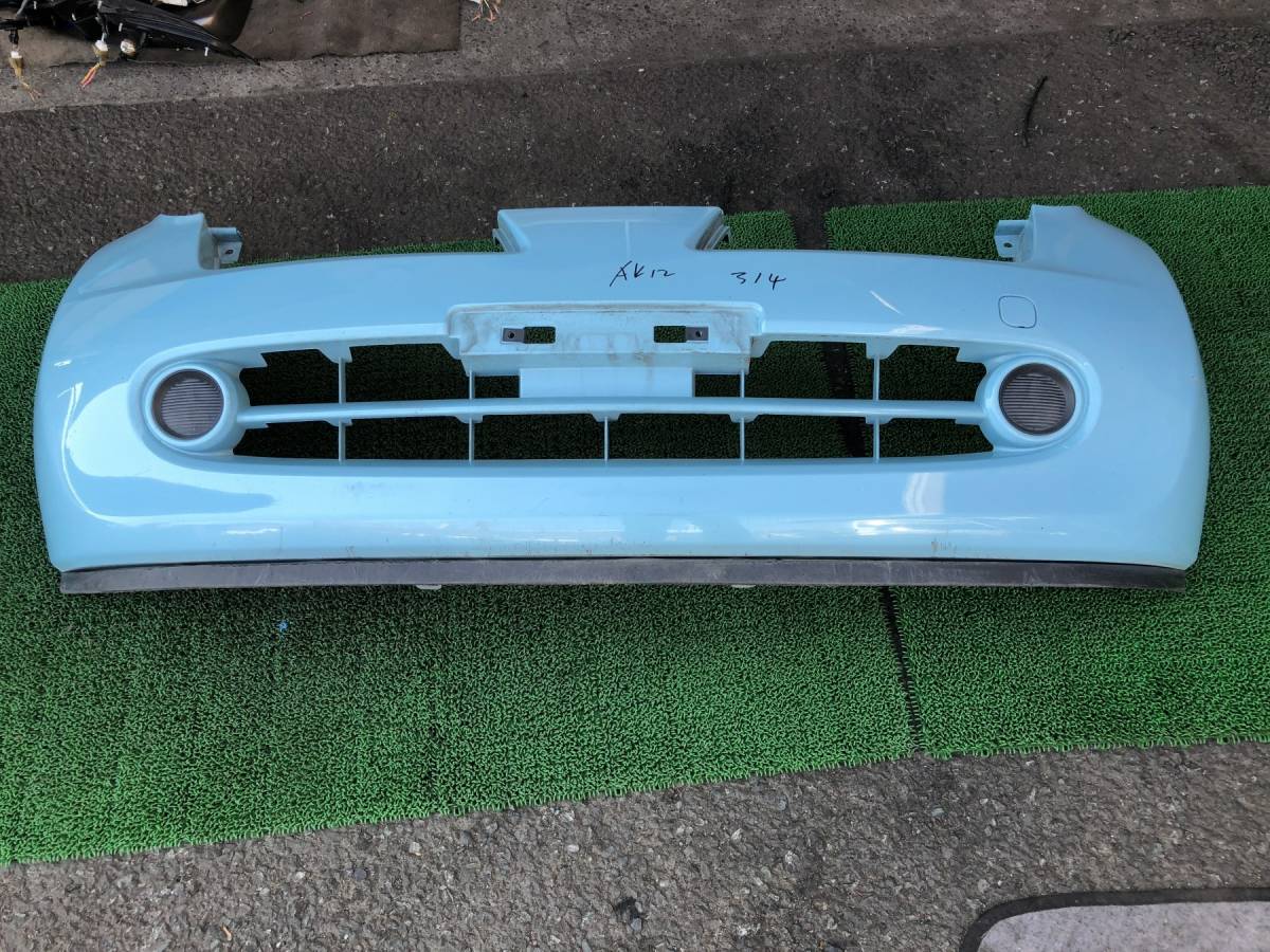 マーチ AK12 フロントバンパー 水色 マーチ AK12 フロントバンパー