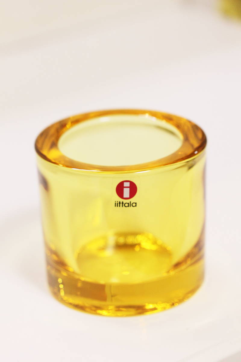 1837 廃盤　イエロー kivi iittala イッタラ　美品