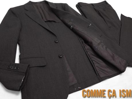 送料無料，100%新品 6790 コムサイズム COMME CA ISM SZ06 アムンゼン生地使用レギュラースーツ ブラウン/L(Lサイズ)｜売買されたオークション情報、yahooの商品情報をアーカイブ公開 - オークファン Lサイズ