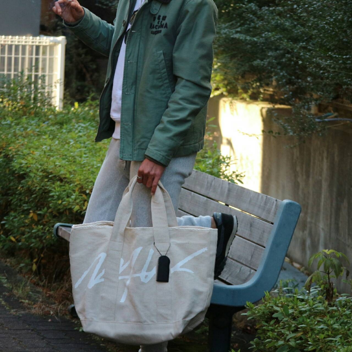新品☆完売品☆格安☆WTW TOTE COASTLINE LOGO NT☆ダブルティー 