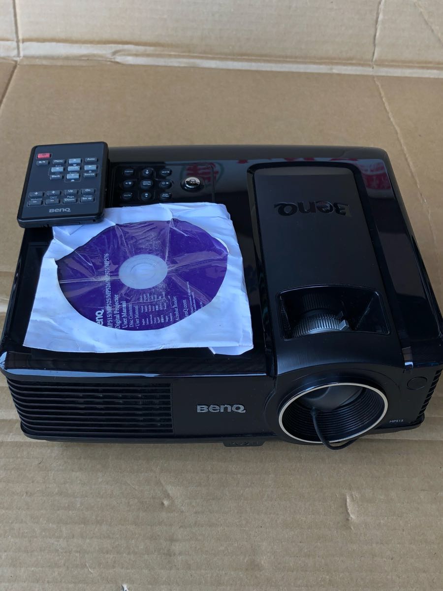 新作入荷，低価 短使用時間BenQ MP515 プロジェクター(本体)｜売買されたオークション情報、yahooの商品情報をアーカイブ公開 - オークファン 本体