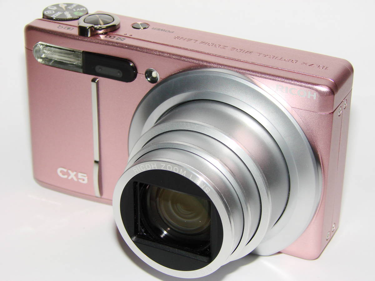 RICOH CX5 ピンク 完動美品! ,◇紹介 【公式通販】