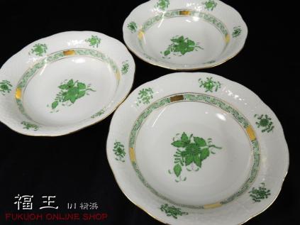 【最安値，高品質】 ヘレンド アポニーグリーン AV オートミール 3点 y27-372753(ヘレンド)｜売買されたオークション情報、yahooの商品情報をアーカイブ公開 - オークファン ヘレンド