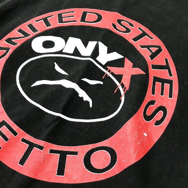 希少 90s XL ONYX vtg Tシャツ USA製 raptees JMJ | ヤマダウェブコム