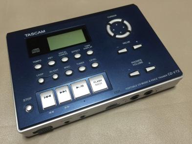CD-VT2 ボーカル練習 TASCAM(タスカム) CDプレーヤー 小型 ポータブル 