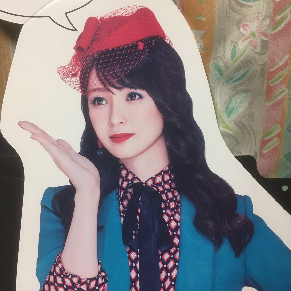 ○深田恭子 UQモバイル 販促用 全身大 ※等身大 ポップ ボード パネル 