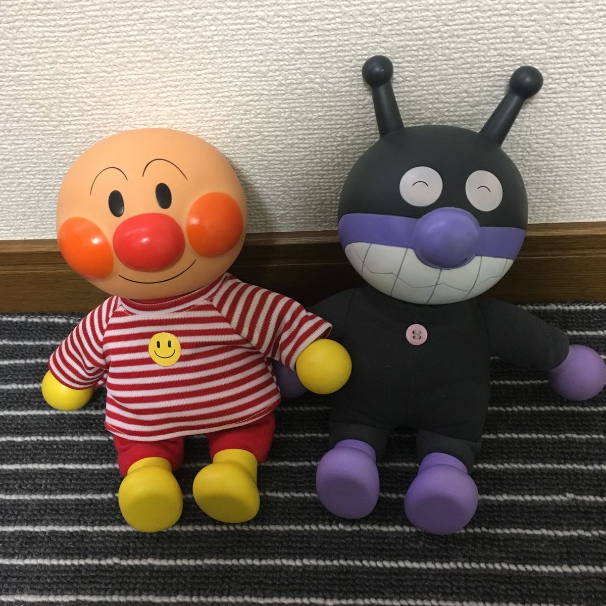 アンパンマン お世話セット バイキンマン おままごと 人形 フィギュア